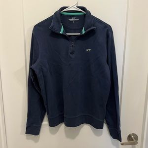 Mens Vineyard Vines Quarter Zip Sweater